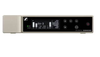 Picture of 1/2 19" Rack Receiver for use with Evolution Wireless Digital Handheld and Bodypack Transmitters, 520 - 576 MHz