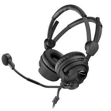 Picture of HMD 26-II-600 - Headset, 600 ohms impedance, dynamic microphone, hyper-cardioid, no cable