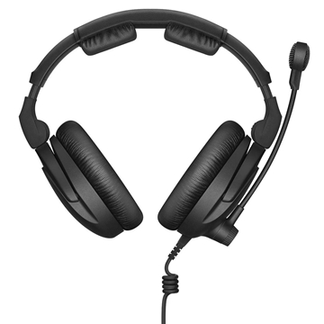 Picture of HMD 300 PRO - Broadcast headset with ultra-linear headphone response (dual sided, 64 ohm)  microphone (hyper-cardioid, dynamic). Includes (1) HMD 300 PRO headset  (1) wind  pop screen. Cable sold separately