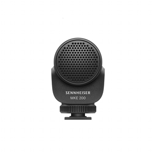 Picture of Compact, Super-cardioid On-camera Microphone with Built-in Wind Protection and Shock Absorption