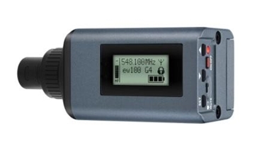 Picture of Plug on Transmitter for Dynamic Microphones (No Phantom Power), Frequency Range: A (516 - 558 MHz)