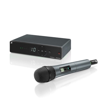 Picture of XSW 1-825-A - Wireless vocal set. Includes (1) EM XSW 1, (1) SKM 825 XSW (cardioid, dynamic) (1) NT 12-5 CW  (1) MZQ 1 clip, frequency range: A (548 - 572 MHz)