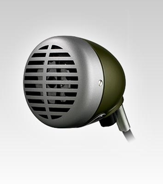 Picture of Green Bullet Harmonica Microphone with 100Hz to 5kHz Frequency Response