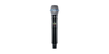 Picture of Beta 87A Handheld Wireless Microphone Transmitter, Black