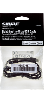 Picture of 1m MicroB to Lightning Cable
