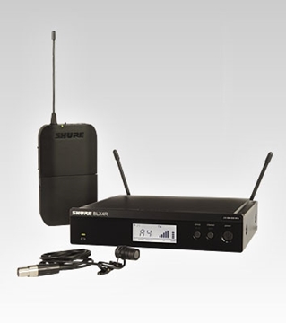 Picture of Lavalier Wireless System includes WL183, WL184  WL185, BLX1, BLX4R, 584-608MHz Frequency Range