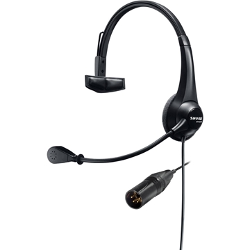 Picture of Lightweight Single-sided Broadcast Headset with Neutrik 4-pin XLR Cable