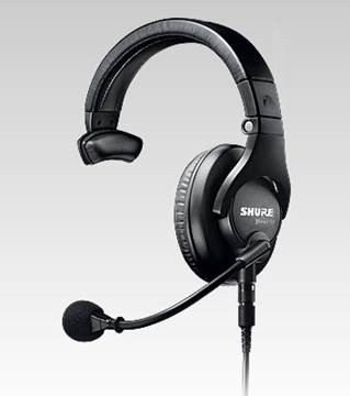 Picture of Single-Sided Broadcast Headset, less cable
