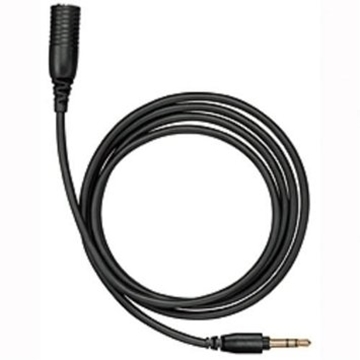 Picture of 3ft Extension Cable for SE110, SE210, SE310, SE420, SE530/530PTH and E500PTH Earphones, Black