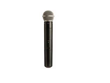 Picture of Handheld Transmitter with SM58 Microphone, 494 to 518MHz Frequency Range