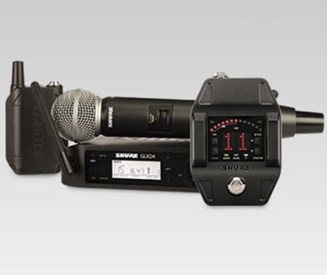 Picture of Instrument System with GLXD4 Wireless Receiver, GLXD1 Bodypack Transmitter, WB98H/C Microphone (SB902 Battery included)
