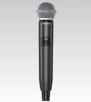 Picture of Handheld Transmitter with Beta 58 Microphone