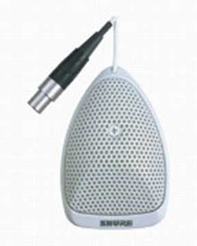 Picture of Cardioid Microflex Boundary Microphone, White
