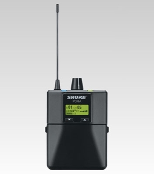 Picture of Professional Wireless Bodypack Receiver, 488 to 512MHz Frequency Range