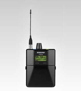 Picture of Rechargeable Wireless Bodypack Receiver, 470 to 506 MHz Frequency Range