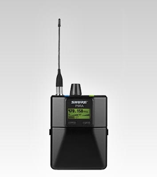 Picture of Rechargeable Wireless Bodypack Receiver, 470 to 506 MHz Frequency Range