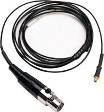 Picture of 2mm Replacement Cable for WCE6B Microphone, Black