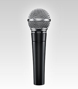 Picture of Dynamic Cardioid Vocal Microphone with 7.6m XLR Male to XLR Female Cable (Cable Included)