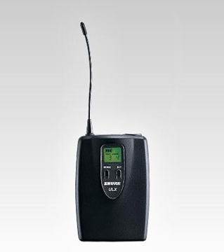 Picture of Bodypack Transmitter with Miniature 4-pin Connector, 470 to 506MHz Frequency Band