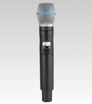 Picture of Handheld Wireless Transmitter with Beta 87C Microphone