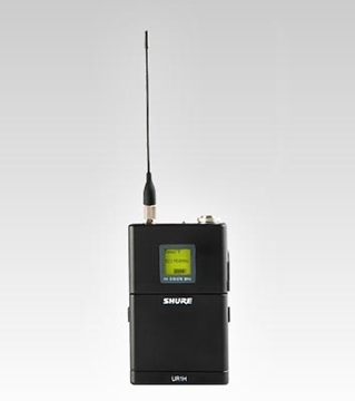 Picture of Bodypack Transmitter with Threaded TA4F Connector, 614 to 638MHz Frequency Band