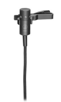 Picture of Cardioid Condenser Lavalier Microphone with 55" Cable Terminated, Shure Wireless