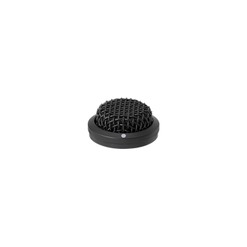 Picture of Miniature Cardioid condenser boundary microphone, self-contained power module, phantom power only, for table or ceiling mount applications, black