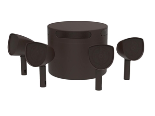 Picture of Reference 4.1 Landscape Solution, Bronze Textured, Four 4" Satellites, One 10" Subwoofer