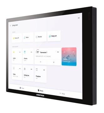 Picture of 7 in. Wall Mount Touch Screen, Crestron Home OS Version, Black
