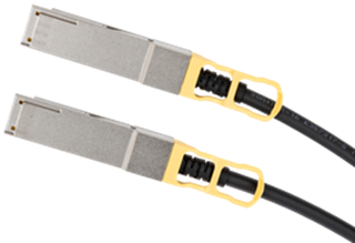 Picture of 0.5m (1.64ft) 40G QSFP+ to 4 x 10G SFP+ Passive Direct Attach Copper Breakout Cable