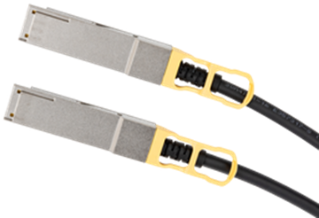 Picture of 1m (3.3ft) 40G QSFP+ to 4 x 10G SFP+ Passive Direct Attach Copper Breakout Cable