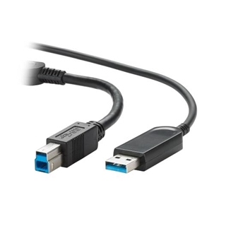 Picture of 8m USB 3.2 Gen 2 Type B to Type A Active Optical Cable Plenum from Vaddio