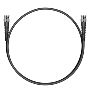 Picture of Coaxial Cable with BNC Connector, 50 Ohm, 1m