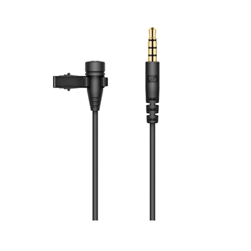 Picture of Omnidirectional Lavalier Microphone with 2m (6.6ft) Cable and 3.5mm TRRS Connector Designed for use with Mobile Devices and Computers for Recording Purposes