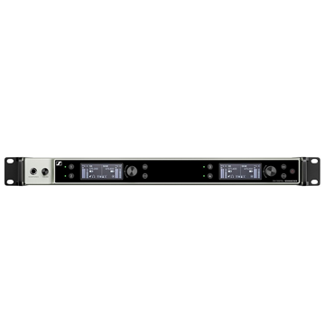 Picture of 941.7 to 951.8 and 953.05 to 956.05 and 956.650-959.65 MHz Four-channel Digital Full-rack (19") Receiver with Internal PSU and Dante