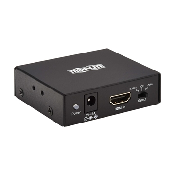 Picture of 4K HDMI Audio De-Embedder/Extractor with TOSLINK, RCA and 3.5 mm Stereo Output, 5.1 Channel, HDCP 2.2, 4K 60 Hz