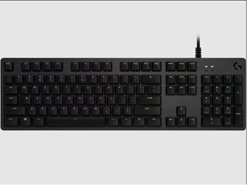 Picture of Logitech G512 Carbon Light Sync RGB Mechanical Gaming Keyboard with GX Red Switches Linear