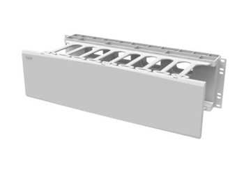 Picture of Horizontal Cable Manager, Single Sided, 3 rack unit, White (Ortronics)