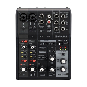 Picture of 6-Channel Live Streaming Loopback Audio USB Mixer