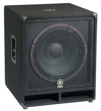 Picture of 18" Bass-reflex Subwoofer, Rugged Carpet Cover