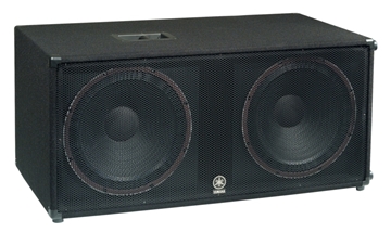 Picture of 18" Dual Bass-reflex Subwoofer, Rugged Carpet Cover